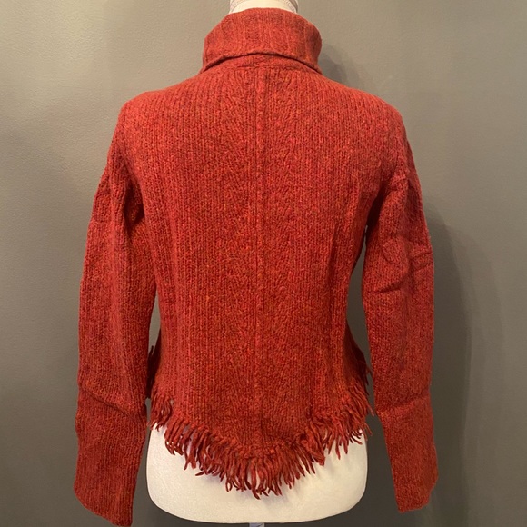 Banana Republic burnt orange sweater - Picture 3 of 4